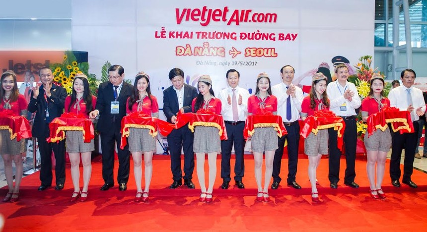 Vietjet khai trương đường bay Đà Nẵng - Seoul (Hàn Quốc)