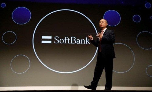 Chủ tịch Softbank - Masayoshi Son trong một sự kiện hồi tháng 2. Ảnh: Reuters