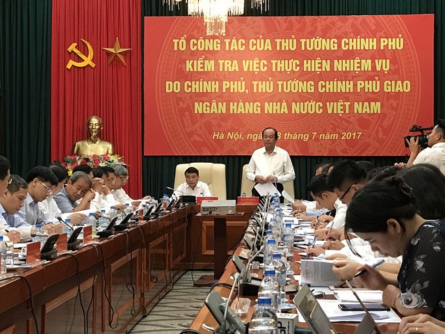 Bộ trưởng, Chủ nhiệm Văn phòng Chính phủ Mai Tiến Dũng cho biết, Thủ tướng yêu cầu NHNN giải trình 6 vấn đề