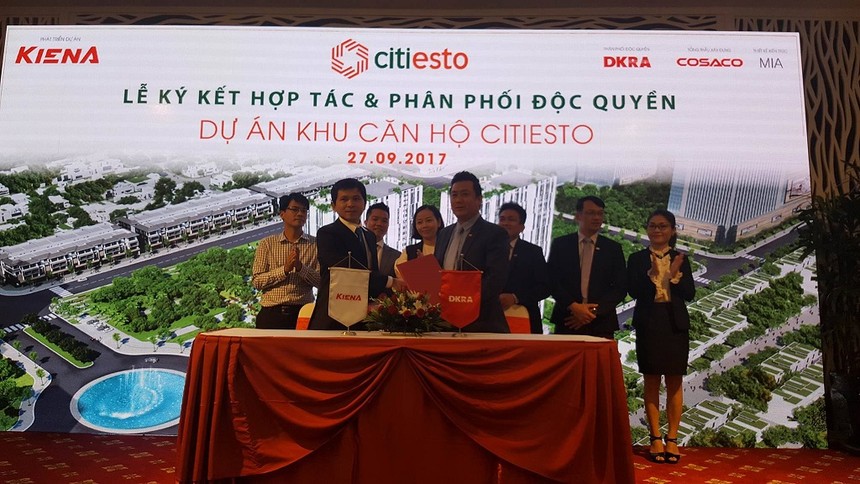 DKRA là đơn vị tiếp thị và phân phối độc quyền dự án CitiEsto.