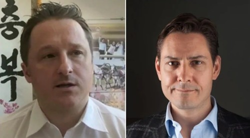 Michael Spavor (trái) và Michael Kovrig đang bị Trung Quốc điều tra. Ảnh: AP/ICG.