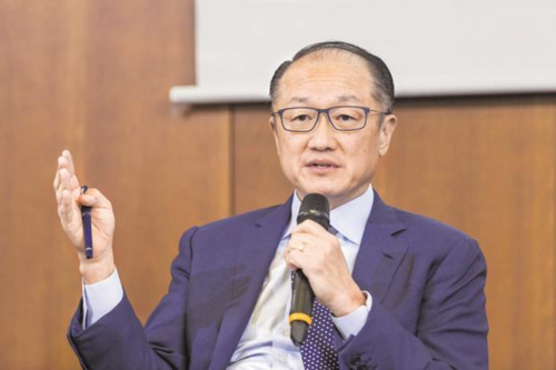 Cựu chủ tịch World Bank - Jim Yong Kim. Ảnh: Bloomberg