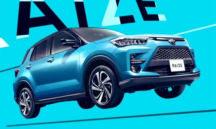 Lộ diện hình ảnh Toyota Raize, tiểu RAV4.