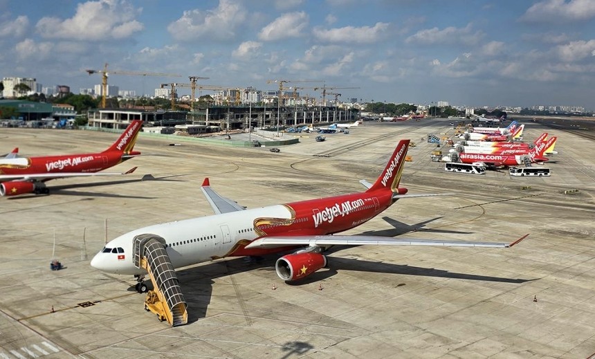 Trong quý I/2024, Vietjet mở mới 15 đường bay, nâng tổng số đường bay của hãng lên 140 (ảnh: Quang Nguyễn).