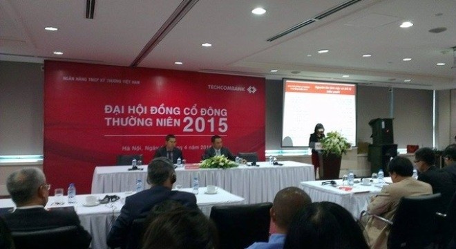 Năm 2014, Lợi nhuận trước thuế của Techcombank đạt 1.417 tỷ đồng, tăng 61,4% so với năm 2013 và đạt 120% kế hoạch.