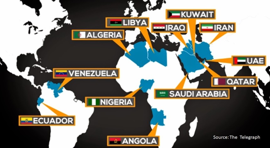 Danh sách các nước trong OPEC