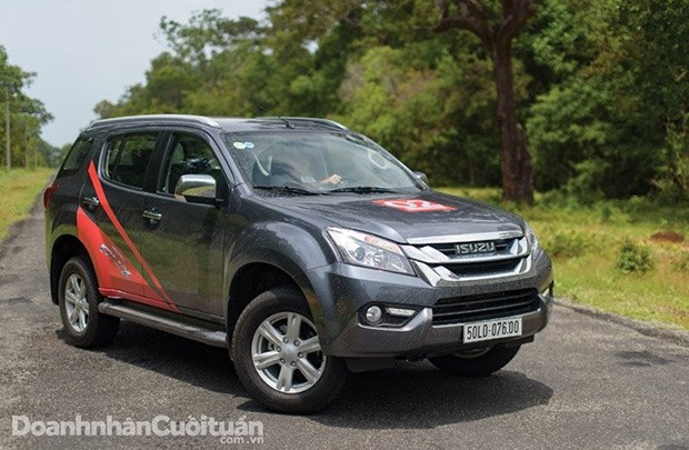 Isuzu MU-X - Mẫu xe bền bỉ và tiện dụng