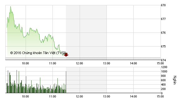 Phiên giao dịch sáng 8/11: Ngoạn mục TCH
