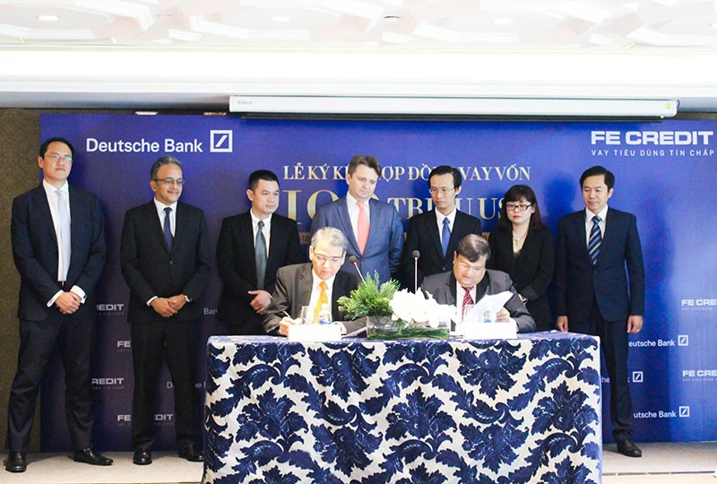 Deutsche Bank cung cấp khoản vay trị giá 100 triệu USD cho FE CREDIT