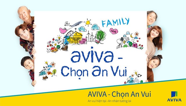 Chọn an vui với sản phẩm bảo hiểm liên kết chung mới từ Aviva Việt Nam