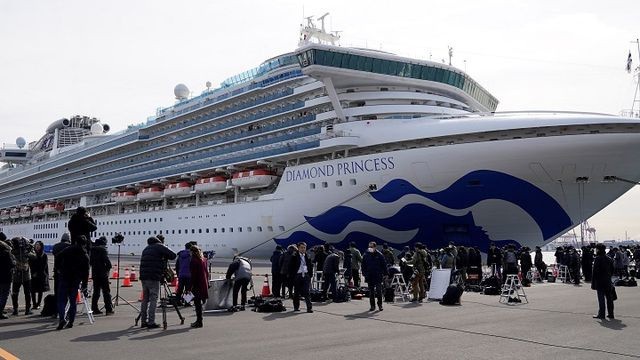 Du thuyền Diamond Princess (Ảnh: Bloomberg)