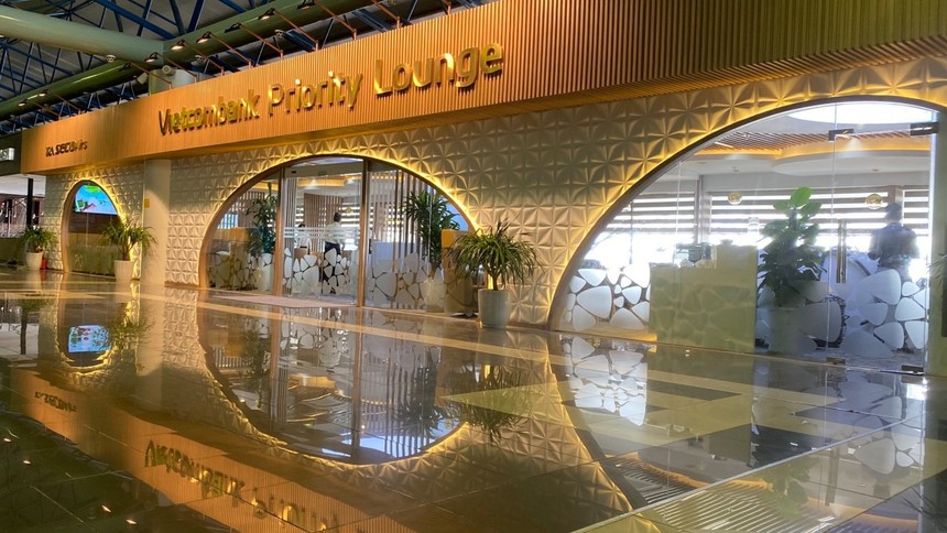 Vietcombank chính thức khai trương phòng chờ Vietcombank Priority Lounge tại Sân bay Quốc tế Nội Bài