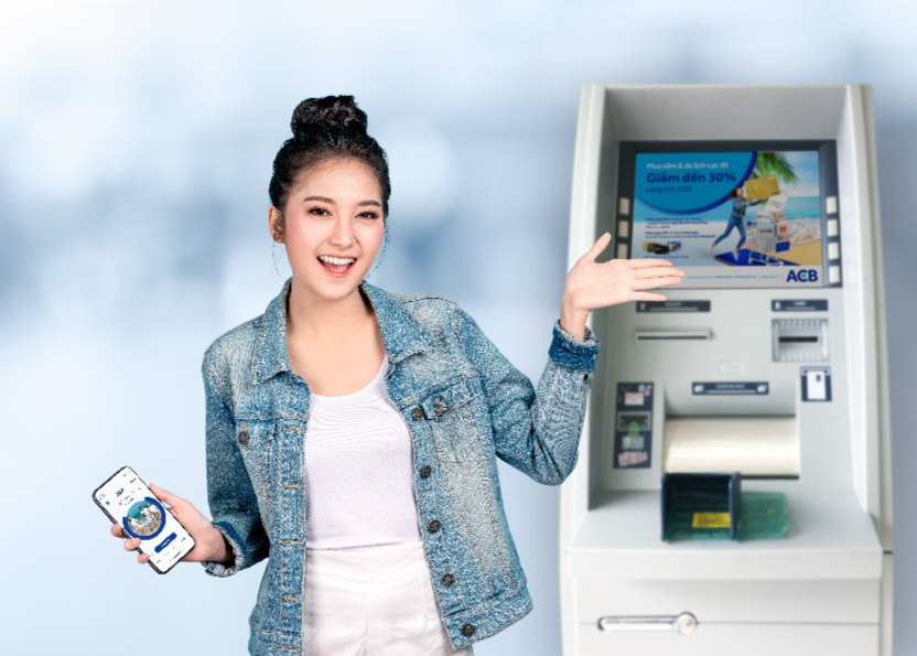 ACB triển khai tính năng Cash by Code - chuyển và rút tiền mặt không cần thẻ