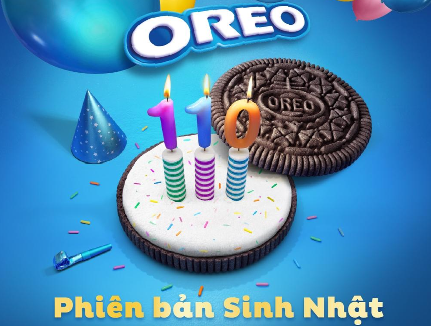 OREO hợp tác với TOUS les JOURS cho ra đời bánh kem sinh nhật 