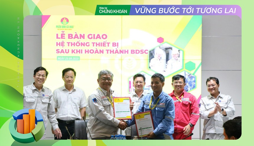 Lễ bàn giao hệ thống thiết bị sau khi hoàn thành bảo dưỡng sửa chữa