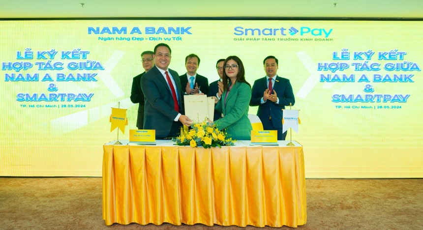 Nam A Bank (NAB) bắt tay SmartPay đẩy mạnh kinh doanh cho khách hàng