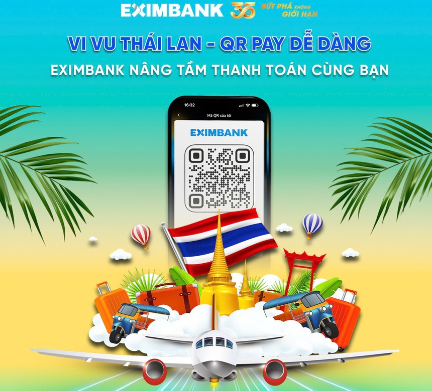 Eximbank đã ứng dụng công nghệ QR Pay để mang đến giải pháp thanh toán thông minh.