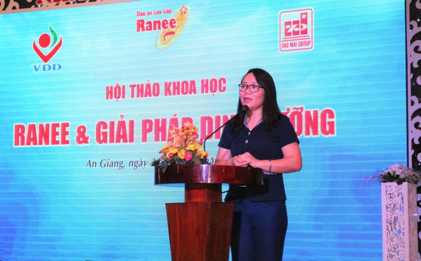 PGS.TS.BS Trương Tuyết Mai - Phó Viện Trưởng Viện Dinh dưỡng Quốc gia cho biết dầu ăn 100% từ cá được xem là giải pháp dinh dưỡng hợp lý hỗ trợ điều trị bệnh ADHD 