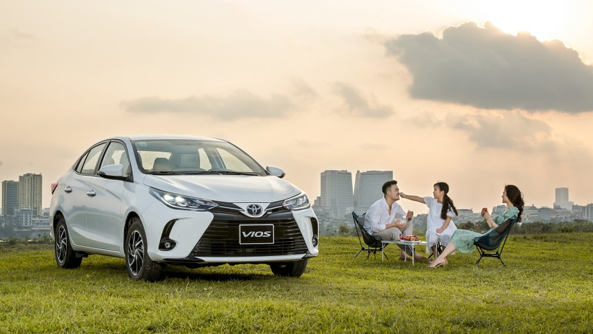 Toyota Vios ghi danh ngôi vương ô tô bán chạy nhất năm 2022.