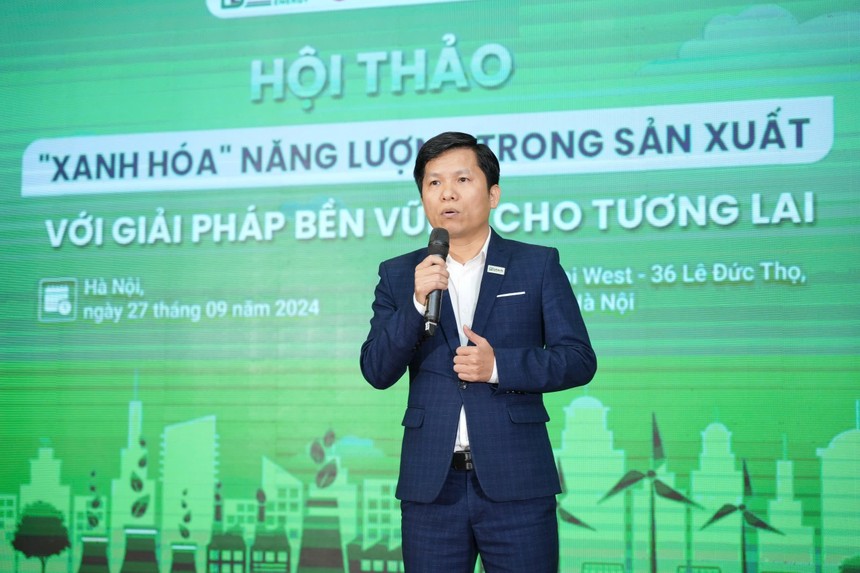 Ông Hoàng Hữu Thắng, Chủ tịch HĐQT Intech Group cho biết phát triển năng lượng xanh là xu hướng của toàn cầu, Việt Nam có cơ hội để bứt phá trong lĩnh vực này với tiềm năng lớn.