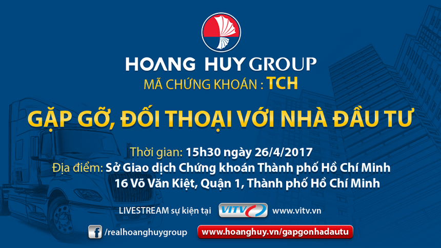 Lãnh đạo Hoàng Huy Group nói gì về Livestream “gặp gỡ, đối thoại với nhà đầu tư”?