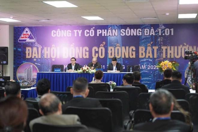 ĐHCĐ bất thường Sông đà 1.01 (SJC): Thay toàn bộ Hội đồng quản trị