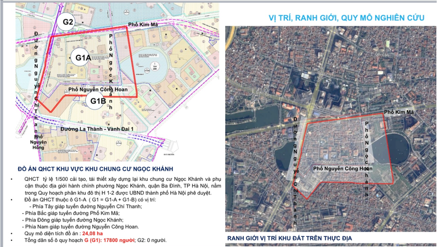 Quận Ba Đình, Hà Nội sắp có thêm chung cư cao tầng