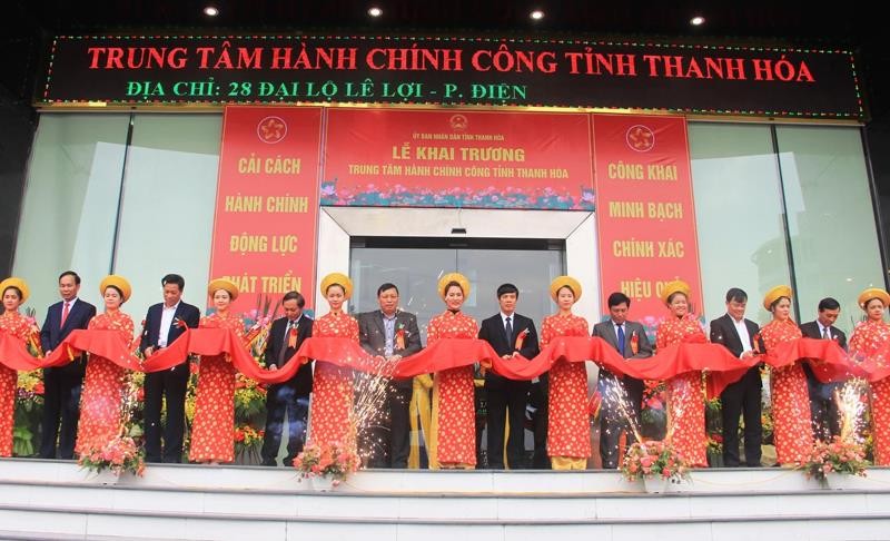 Thanh Hóa khai trương Trung tâm Hành chính công