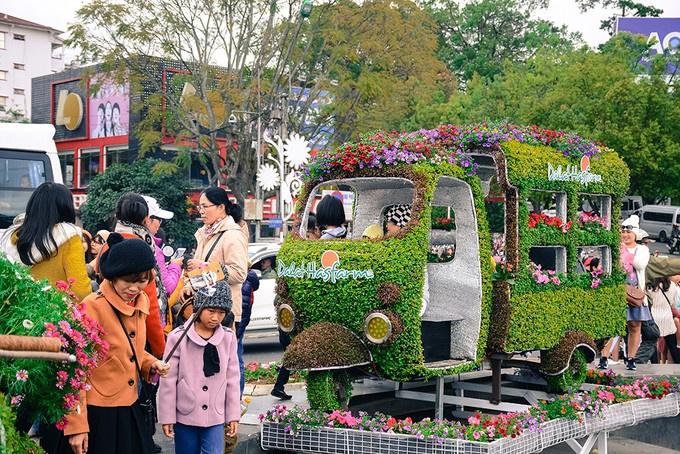 Các điểm chụp hình miễn phí tại Festival Hoa Đà Lạt