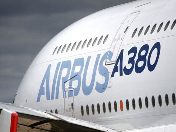 Máy bay A380 của Airbus. (Nguồn: PA)