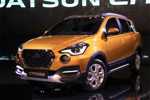 Datsun Cross ra mắt lần đầu tại Indonesia và dự kiến sẽ bán ra ở một số thị trường châu Á khác. Ảnh: Dapurpacu.