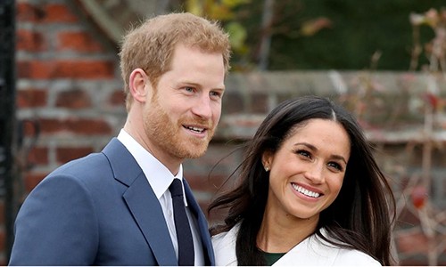 Hoàng tử Anh Harry và diễn viên người Mỹ Markle sẽ kết hôn vào ngày 19/5. Ảnh: The Australian.