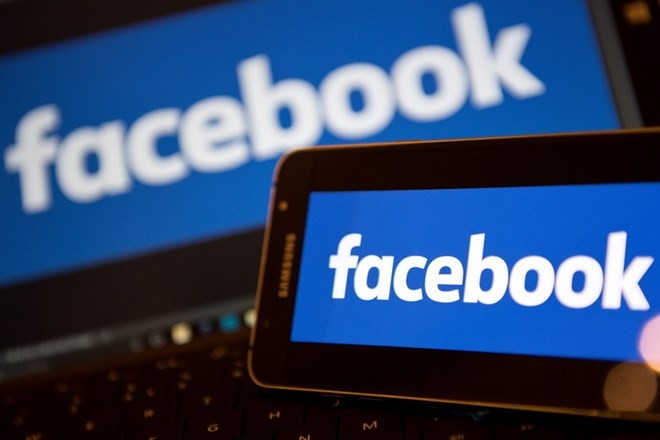 Biểu tượng Facebook. (Ảnh: AFP/TTXVN)