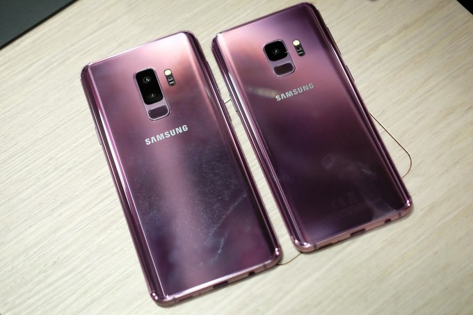 Ảnh thực tế bộ đôi Galaxy S9 và S9+