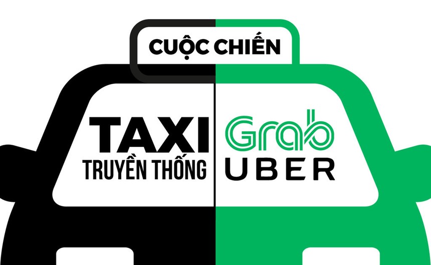 Bộ Công Thương ủng hộ công bằng với taxi sau 2 năm thí điểm Uber, Grab