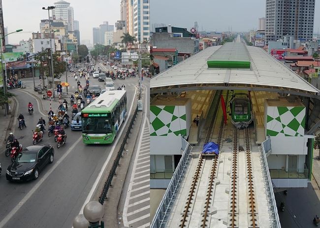 Hiện Dự án đã hoàn thành được 95% khối lượng (chưa bao gồm phần thiết bị); vận chuyển về công trường 13/13 đoàn tàu; nhập khẩu 60% thiết bị thu soát vé tự động, công nghệ khu depot, cấp điện…