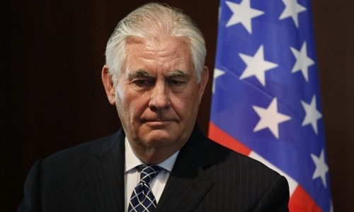 Ngoại trưởng Mỹ Rex Tillerson. Ảnh: AFP.