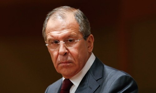 Ngoại trưởng Nga Sergei Lavrov. Ảnh: Reuters.