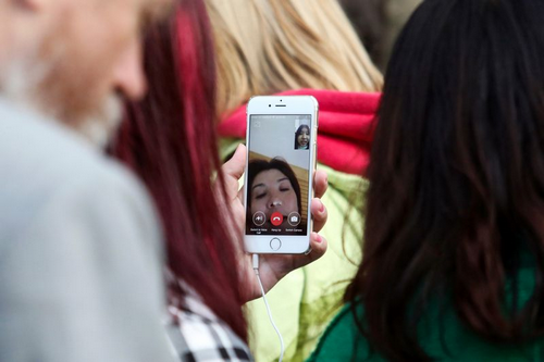 Tính năng FaceTime trên iPhone.