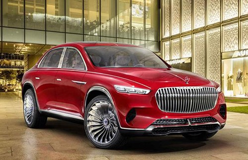 SUV Mercedes-Maybach sẽ xuất hiện tại triển lãm xe Bắc Kinh. Ảnh: Carscoops.