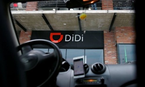 Didi Chuxing hiện là ứng dụng đi chung xe hàng đầu Trung Quốc. Ảnh: Reuters