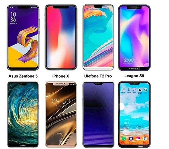 Sau iPhone X, có hàng chục điện thoại Android cũng xuất hiện với tai thỏ.