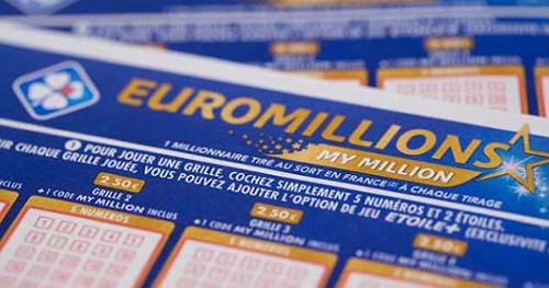 Vé số My Million - Euro Millions. Ảnh: AFP.