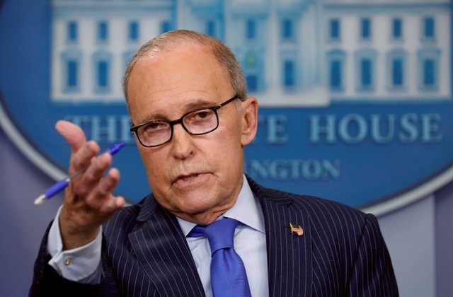 Cố vấn kinh tế Nhà Trắng Larry Kudlow (Ảnh: Reuters).