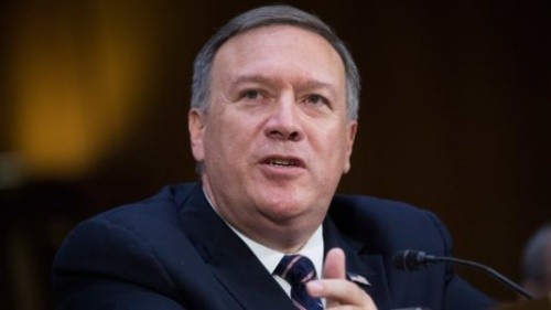 Ngoại trưởng Mỹ Mike Pompeo. Ảnh: Reuters.