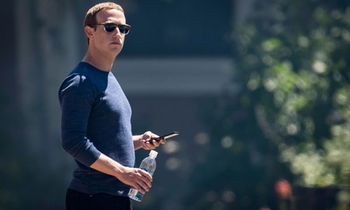 CEO kiêm Chủ tịch Facebook - Mark Zuckerberg. Ảnh: CNBC.