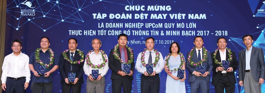 Vinh danh các doanh nghiệp minh bạch trên UPCoM