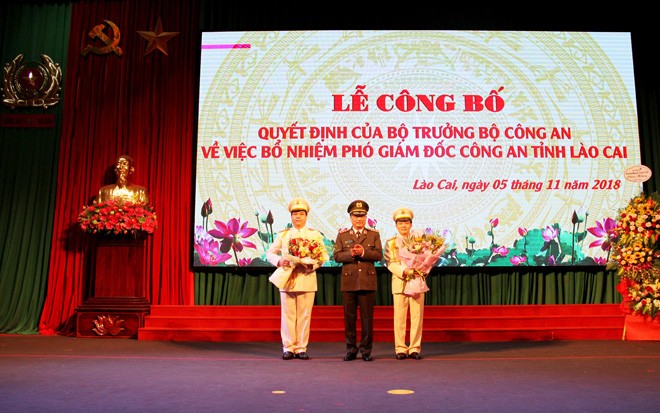 Công bố quyết định nhân sự của Bộ trưởng Bộ Công an