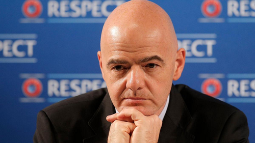 Chủ tịch FIFA Gianni Infantino.