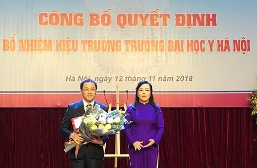 Trường Đại học Y Hà Nội có tân Hiệu trưởng